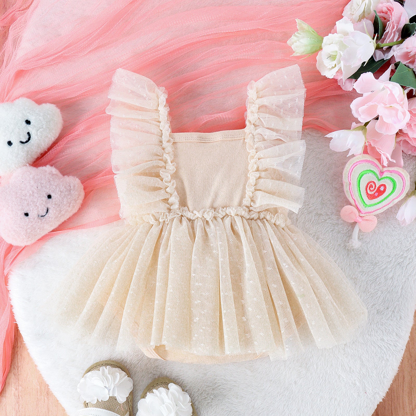 Infant Skirted Bodysuit Jumpsuit