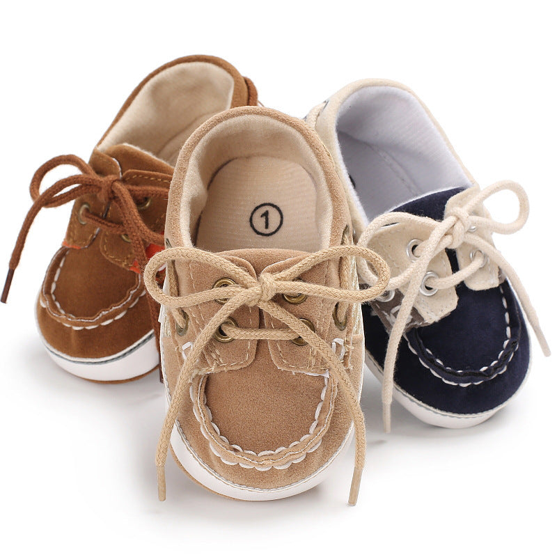 Baby Moccasin-Style Non-Slip Shoes