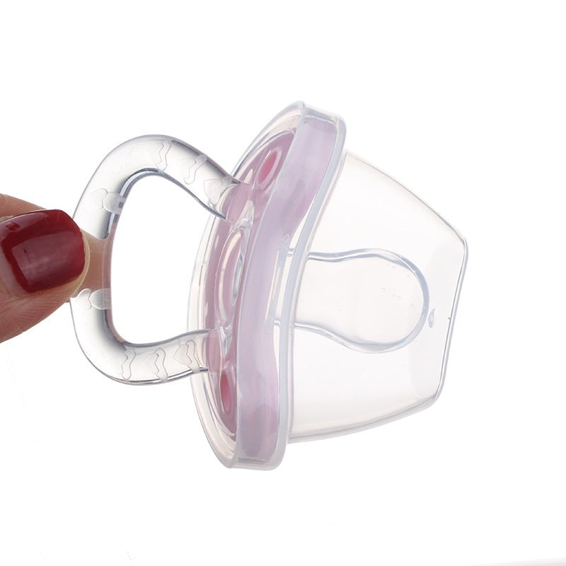 Gel Pacifier Two-color Liquid Silicone Sleep Comfort Baby Pacifier Baby