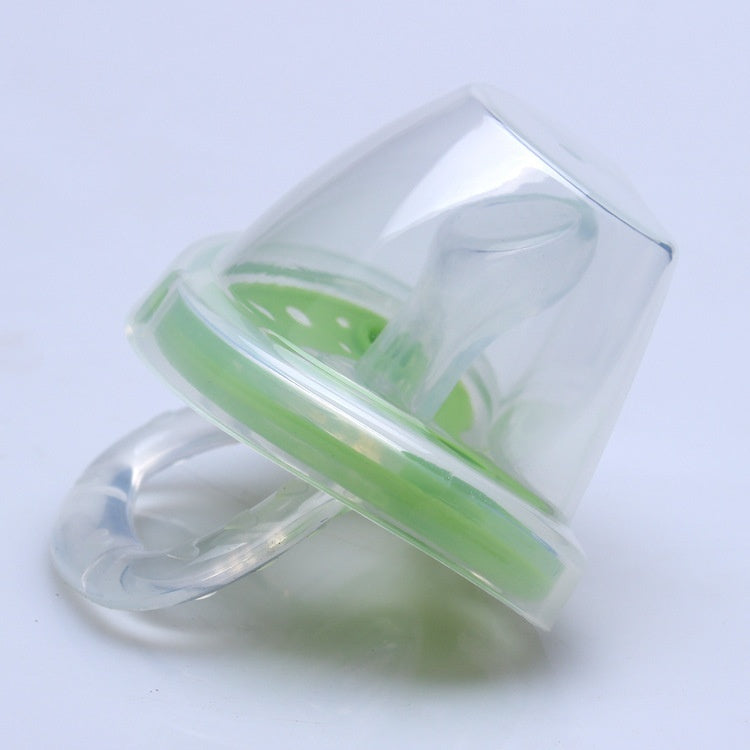 Gel Pacifier Two-color Liquid Silicone Sleep Comfort Baby Pacifier Baby