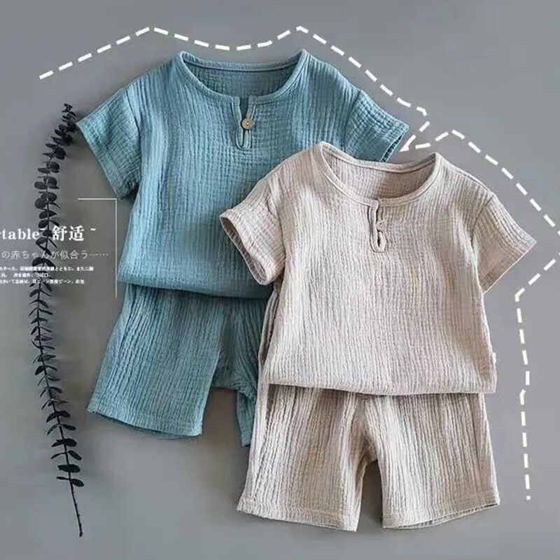 Short-sleeved Summer Suit
