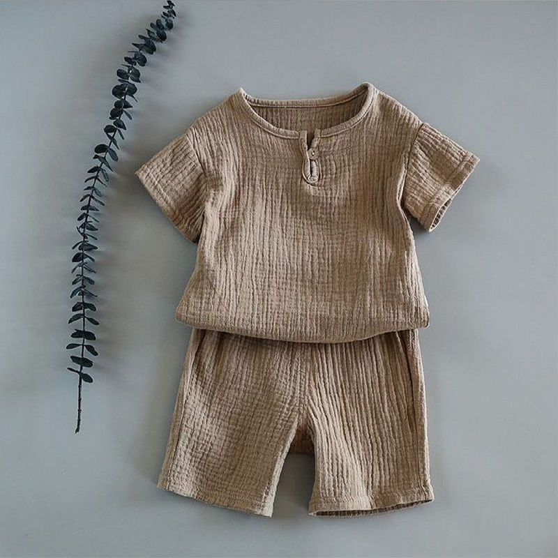 Short-sleeved Summer Suit