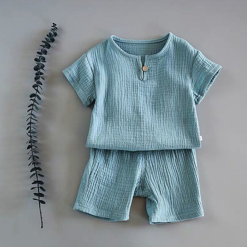Short-sleeved Summer Suit