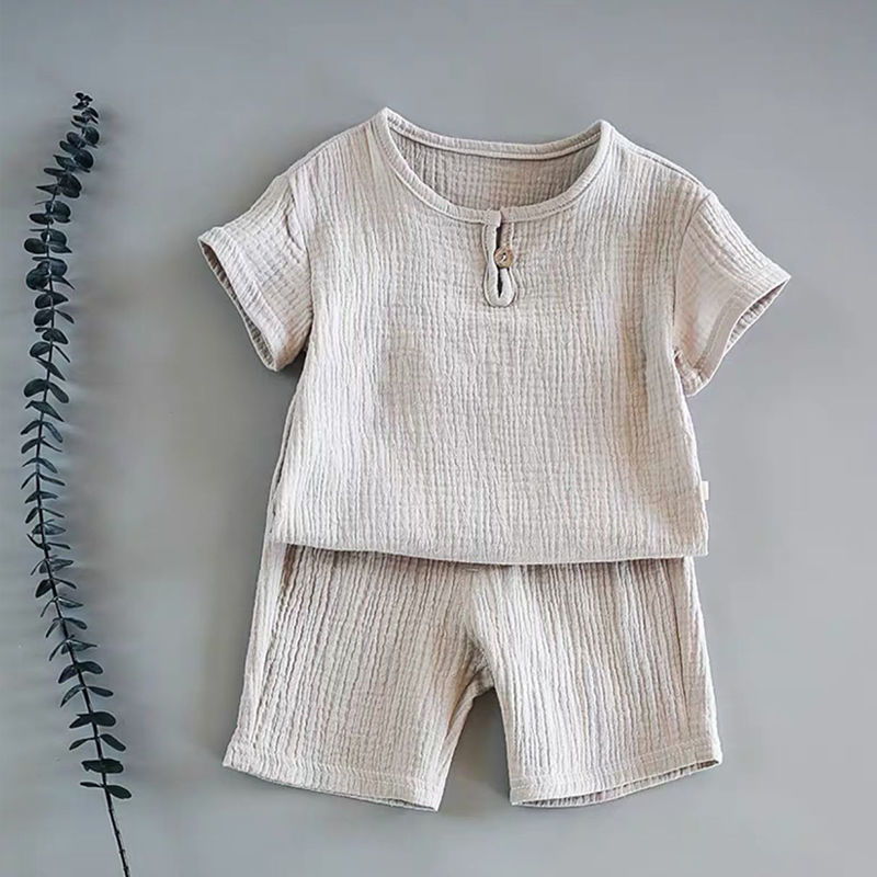 Short-sleeved Summer Suit