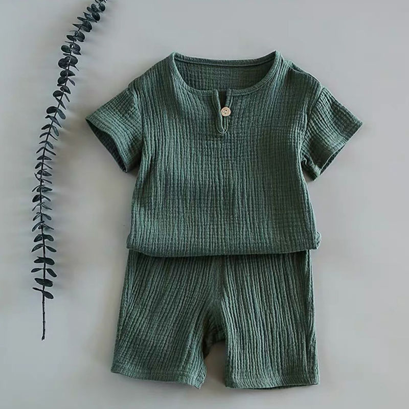 Short-sleeved Summer Suit