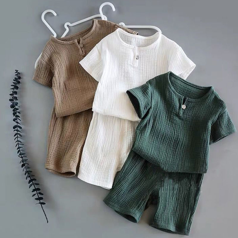 Short-sleeved Summer Suit