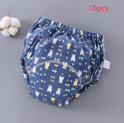 Baby Training Pants - Washable 6-layer Gauze Diaper Cover