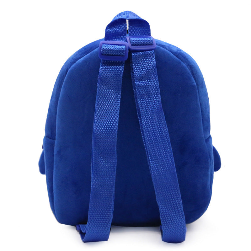 Plush Cartoon Penguin Kids Backpack