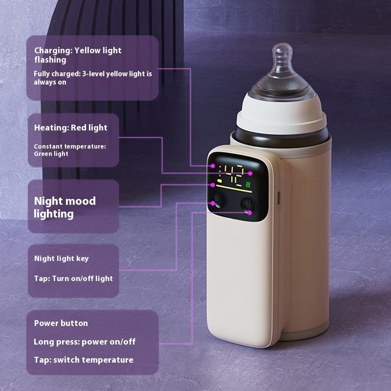Portable Milk Bottle Warmer & Insulation Sleeve