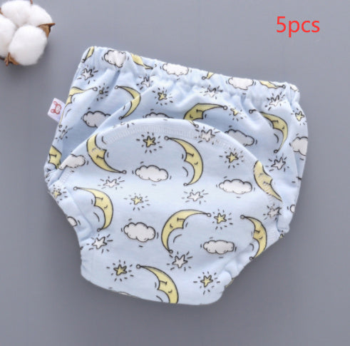 Baby Training Pants - Washable 6-layer Gauze Diaper Cover
