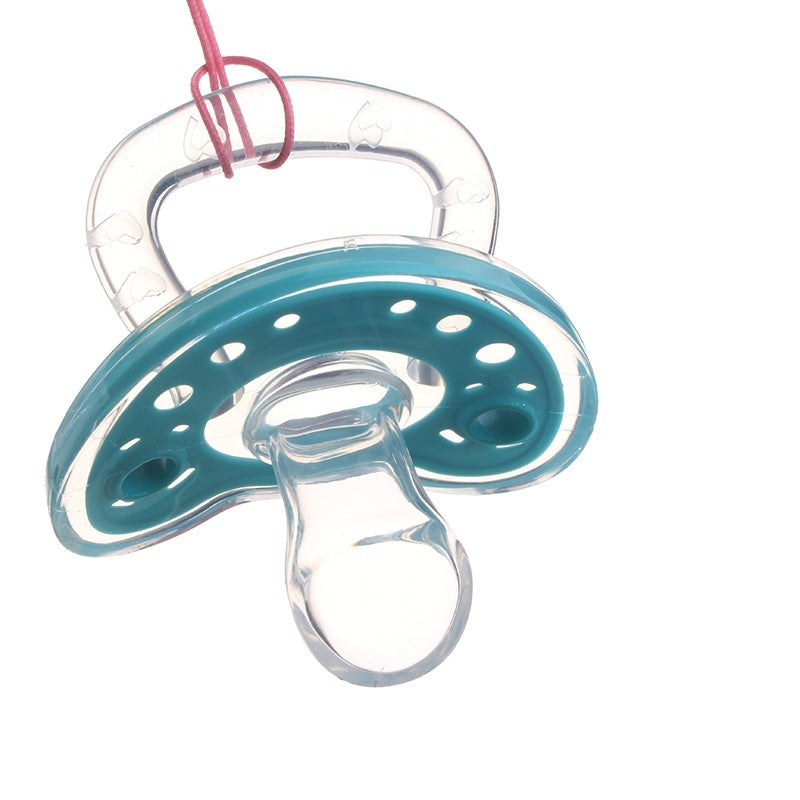 Gel Pacifier Two-color Liquid Silicone Sleep Comfort Baby Pacifier Baby