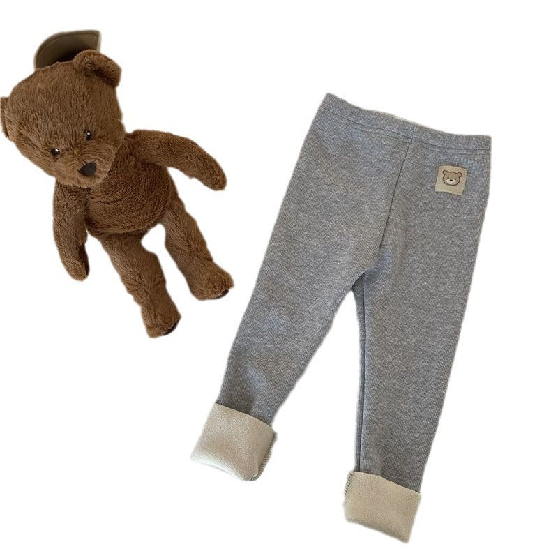 Girls' Fleece-lined Leggings