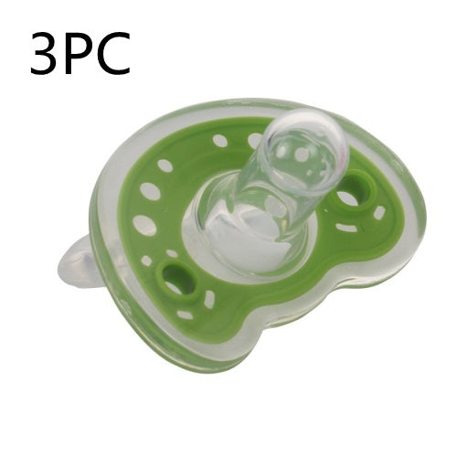 Gel Pacifier Two-color Liquid Silicone Sleep Comfort Baby Pacifier Baby