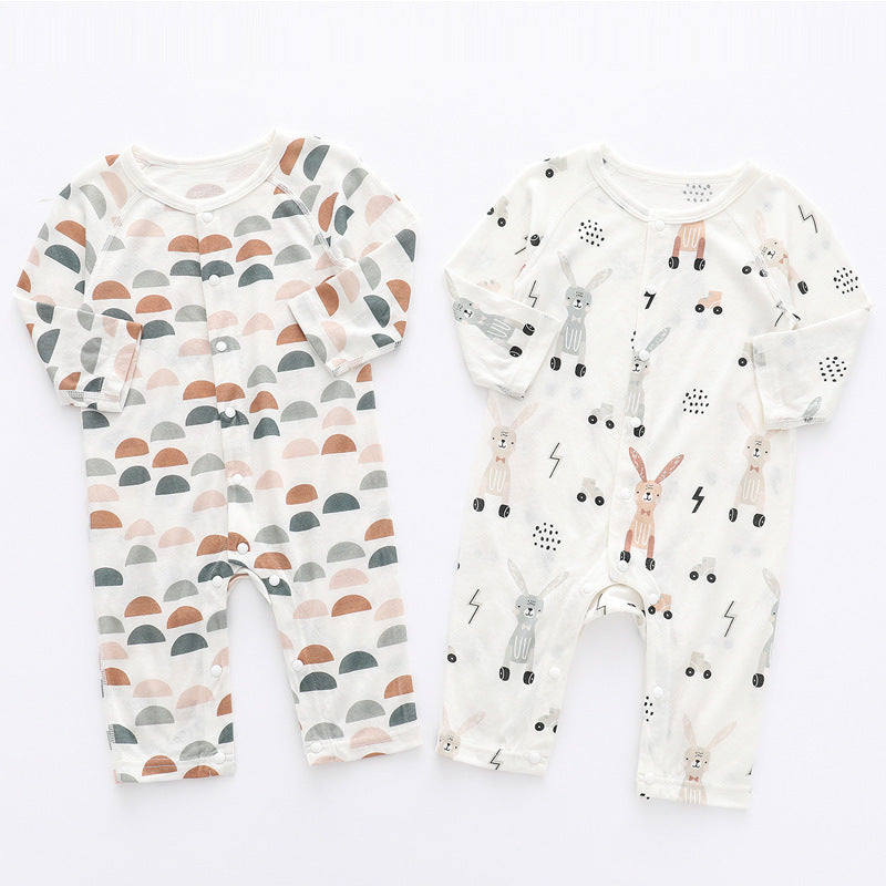 Baby Jumpsuit - Light And Soft Bamboo Fiber