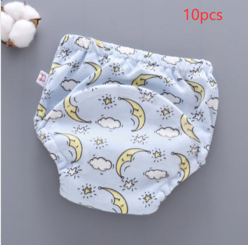 Baby Training Pants - Washable 6-layer Gauze Diaper Cover