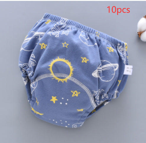Baby Training Pants - Washable 6-layer Gauze Diaper Cover