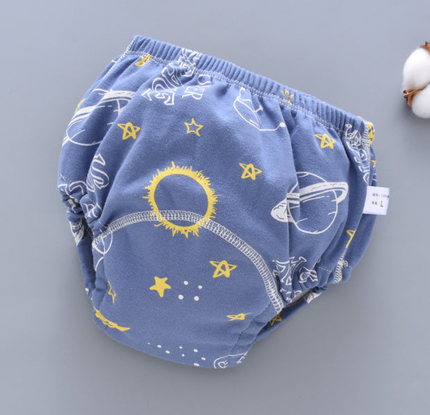 Baby Training Pants - Washable 6-layer Gauze Diaper Cover