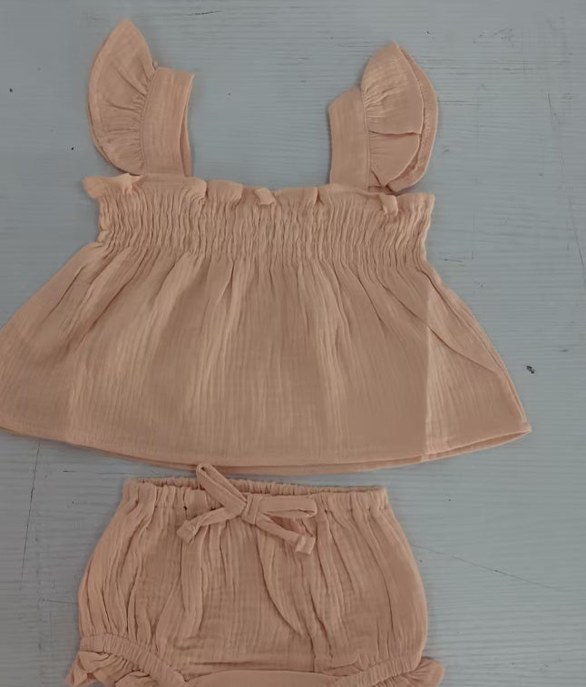 Girls' Sling Top and Pants Suit