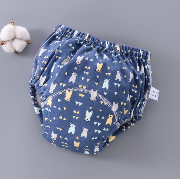 Baby Training Pants - Washable 6-layer Gauze Diaper Cover
