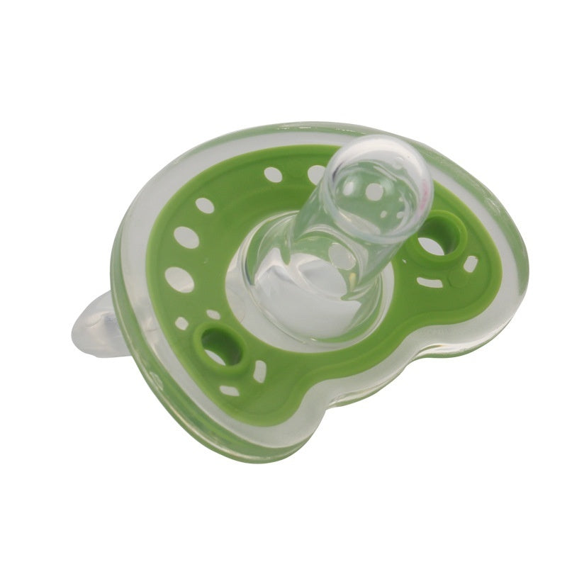 Gel Pacifier Two-color Liquid Silicone Sleep Comfort Baby Pacifier Baby