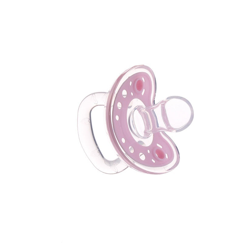 Gel Pacifier Two-color Liquid Silicone Sleep Comfort Baby Pacifier Baby
