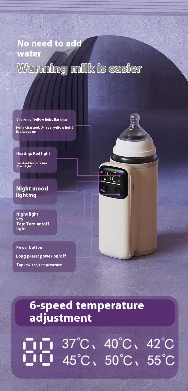 Portable Milk Bottle Warmer & Insulation Sleeve
