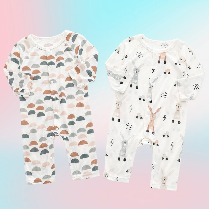 Baby Jumpsuit - Light And Soft Bamboo Fiber