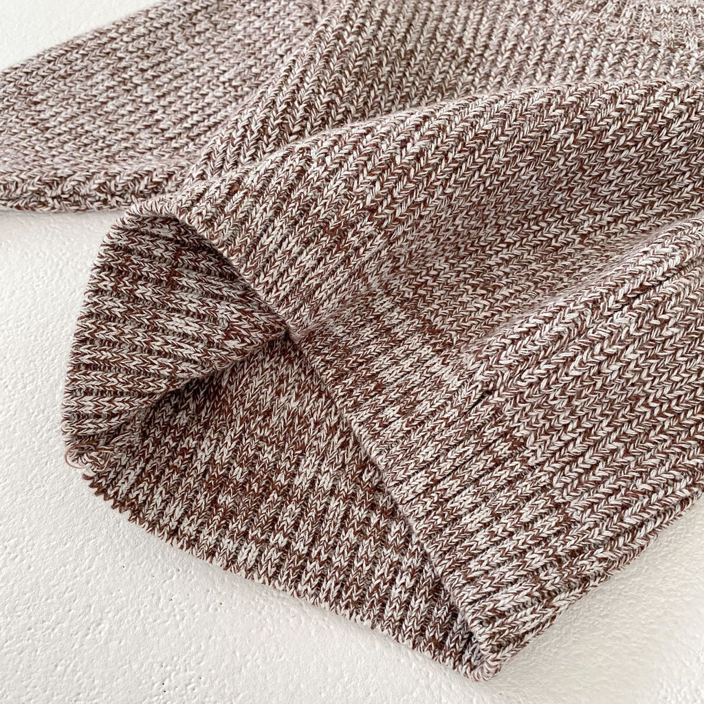 Thick Needle Knitted Hat 3-piece Set