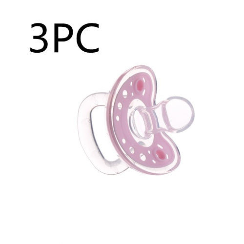 Gel Pacifier Two-color Liquid Silicone Sleep Comfort Baby Pacifier Baby