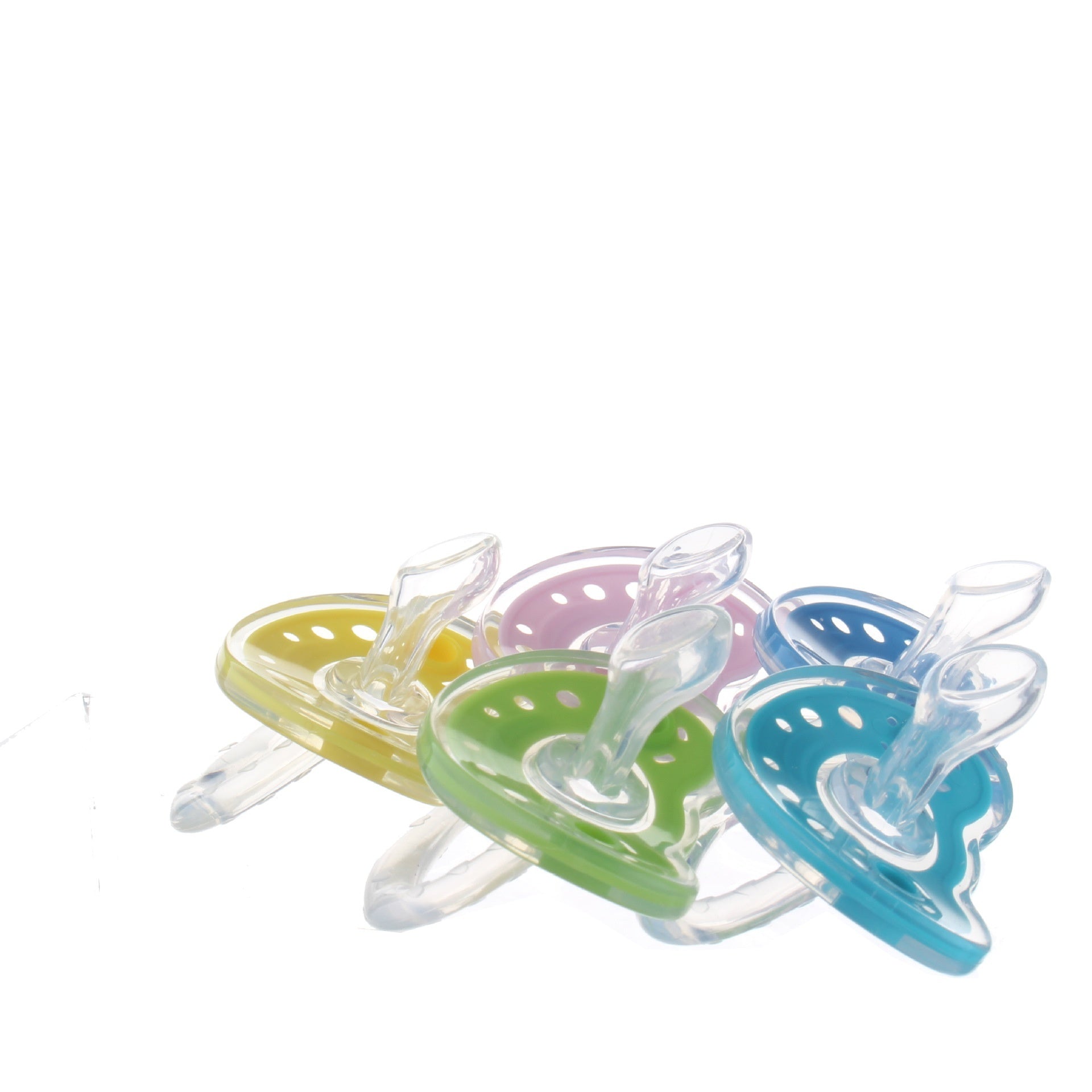 Gel Pacifier Two-color Liquid Silicone Sleep Comfort Baby Pacifier Baby