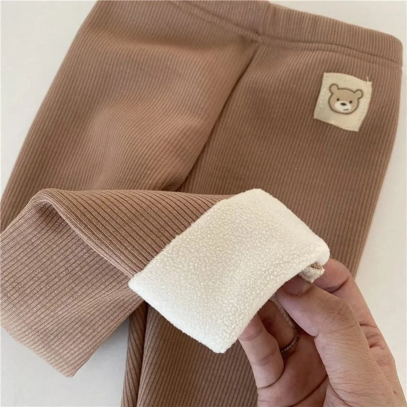 Girls' Fleece-lined Leggings
