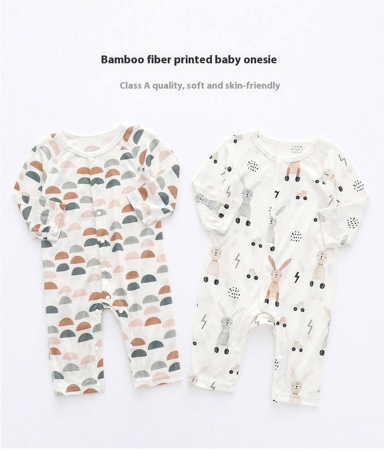 Baby Jumpsuit - Light And Soft Bamboo Fiber