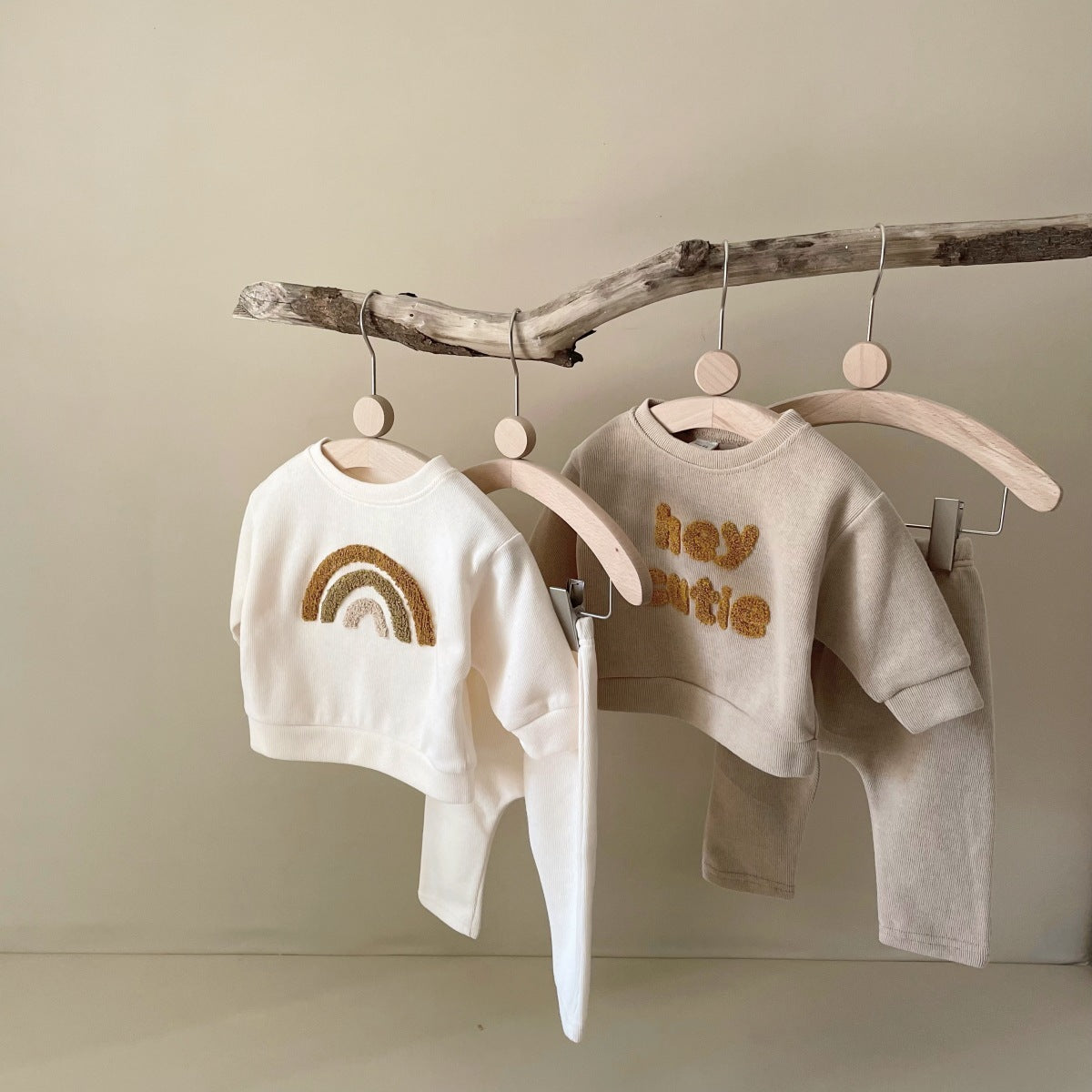 Cozy Baby Long Sleeve Two-piece Suit