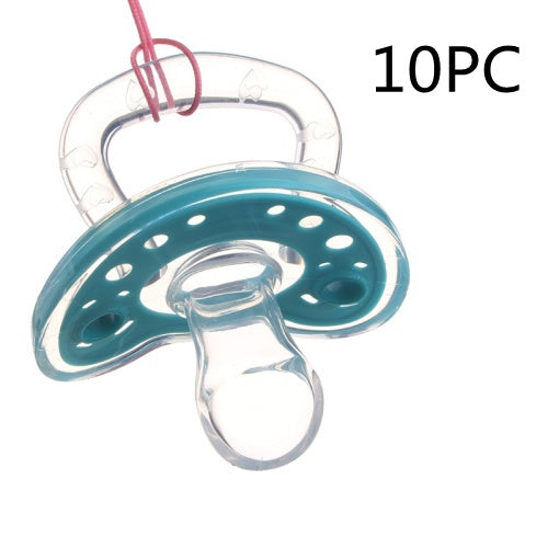 Gel Pacifier Two-color Liquid Silicone Sleep Comfort Baby Pacifier Baby