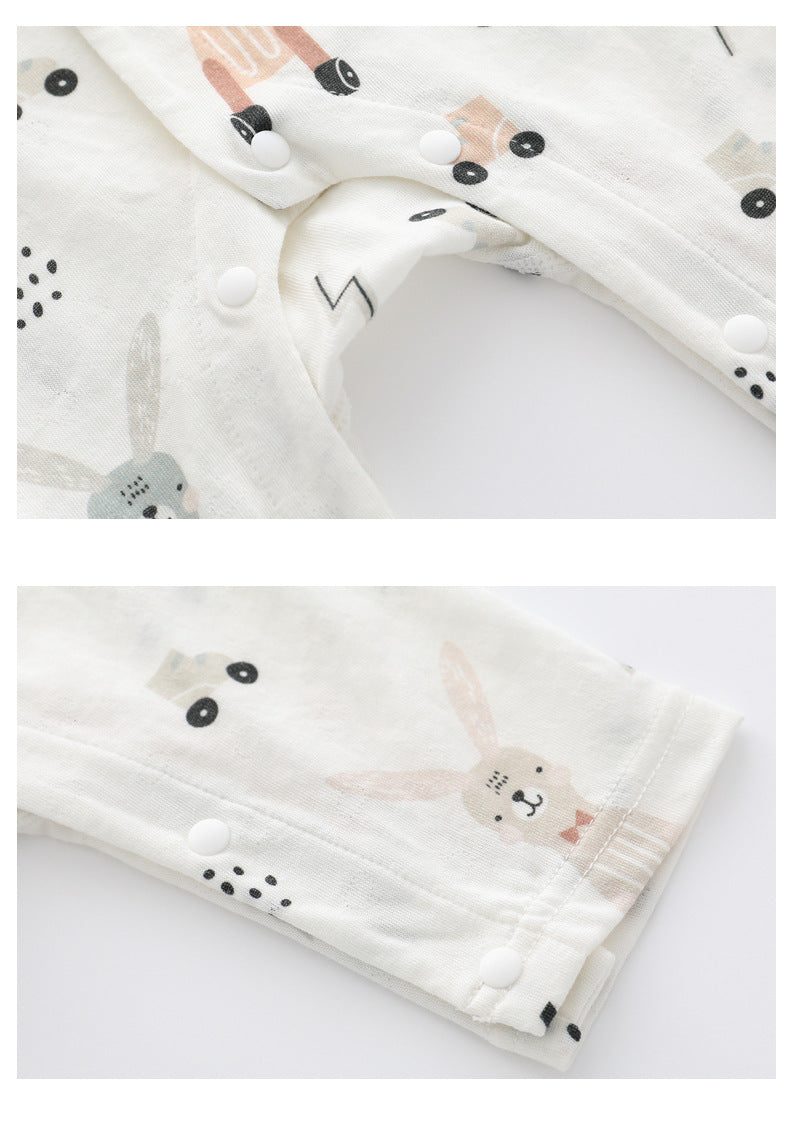 Baby Jumpsuit - Light And Soft Bamboo Fiber