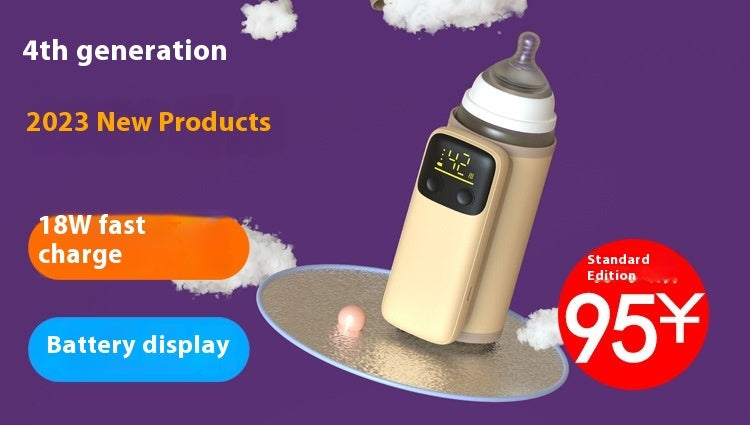 Portable Milk Bottle Warmer & Insulation Sleeve