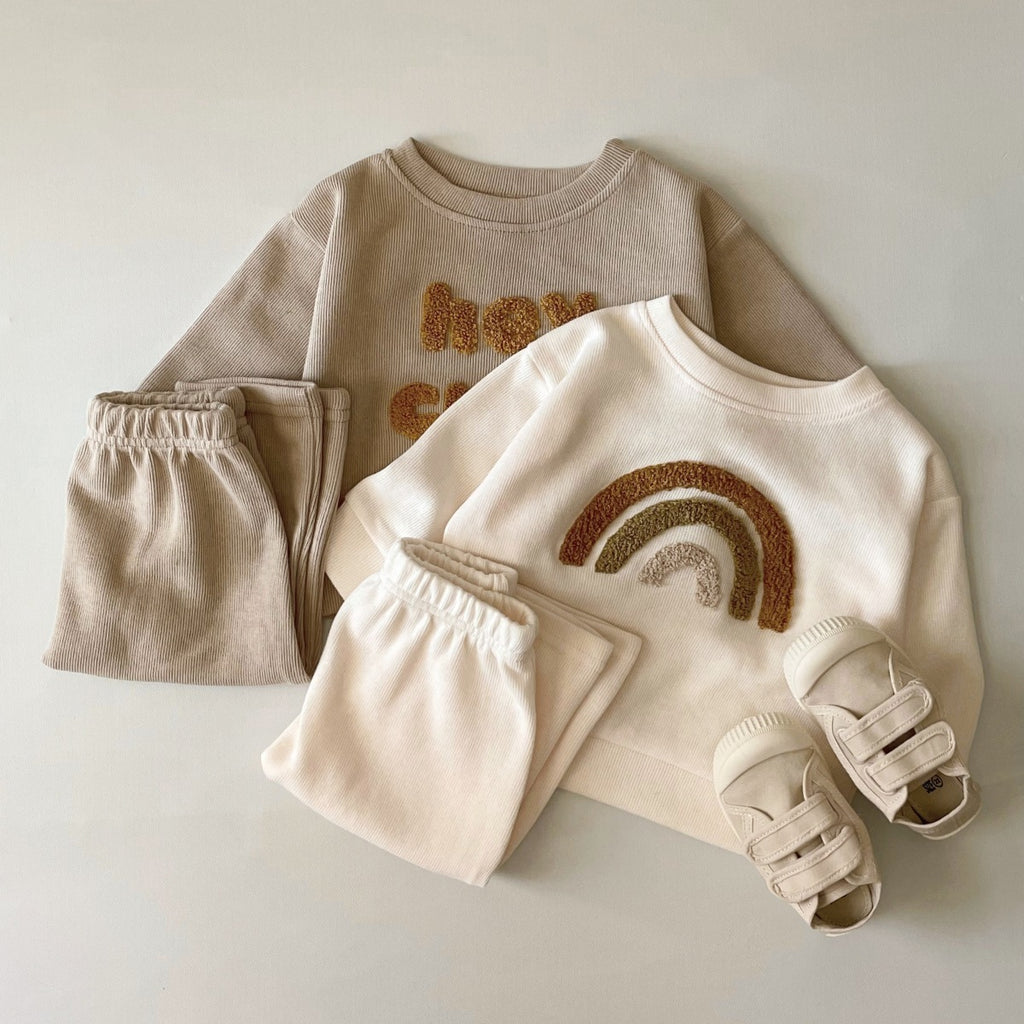 Cozy Baby Long Sleeve Two-piece Suit