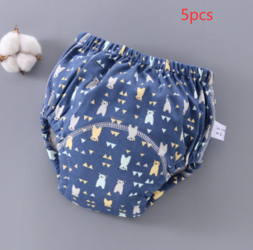 Baby Training Pants - Washable 6-layer Gauze Diaper Cover