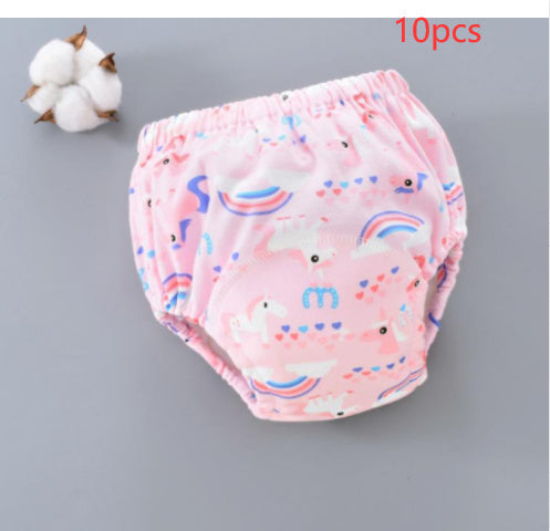 Baby Training Pants - Washable 6-layer Gauze Diaper Cover