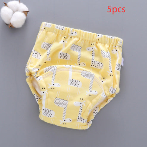Baby Training Pants - Washable 6-layer Gauze Diaper Cover