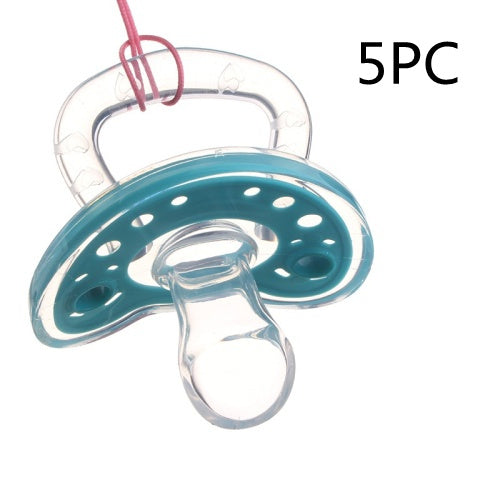 Gel Pacifier Two-color Liquid Silicone Sleep Comfort Baby Pacifier Baby